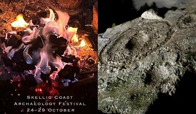 Skelllig Coast Archaeology Festival banner for discoverkerry
