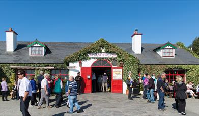 the kerry bog museum on sunny day